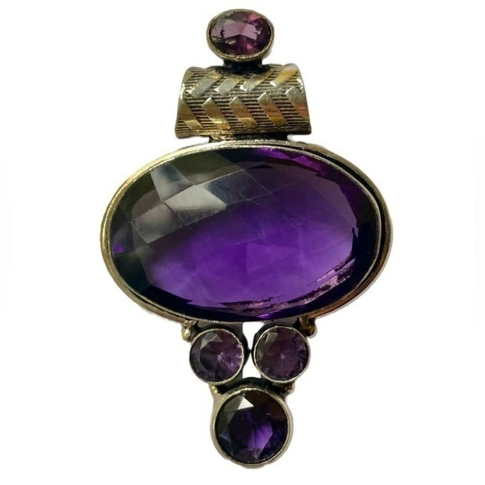 Amethyst Pendant 925